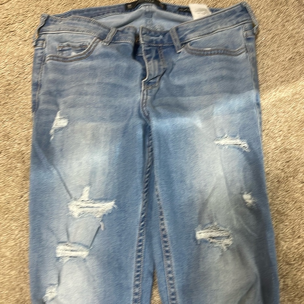 Hollister low and super skinny jeans